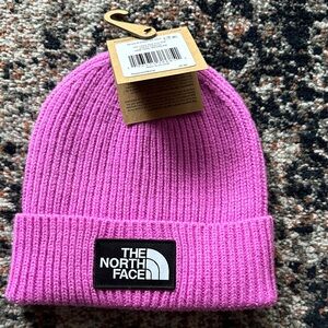 The North Face Logo Box Cuffed Beanie